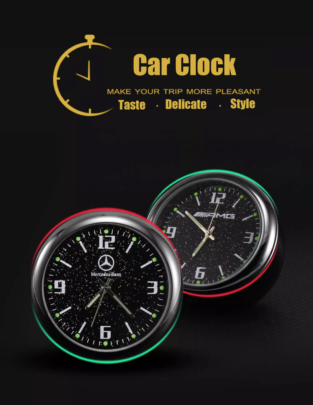Car Luminous Quartz Watch