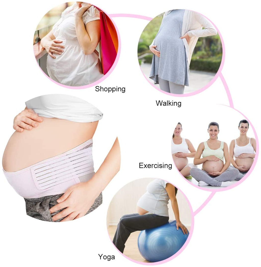 Pregnant Woman's Abdomen And Waist Support Belt