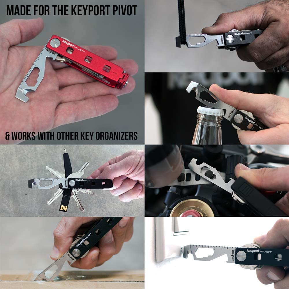 10-In-1 Key Tool - Keychain Multi-Tool