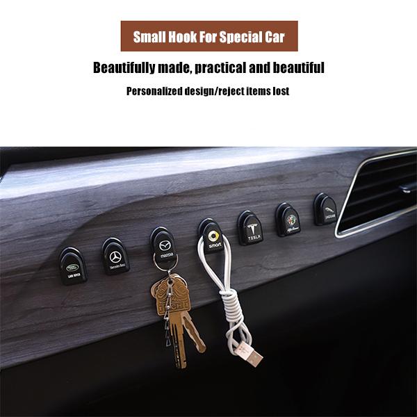 Adhesive Small Hook For in-vehicle(4PCS)