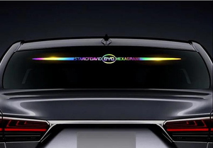 Colorful laser reflective car sticker✨2PCS✨